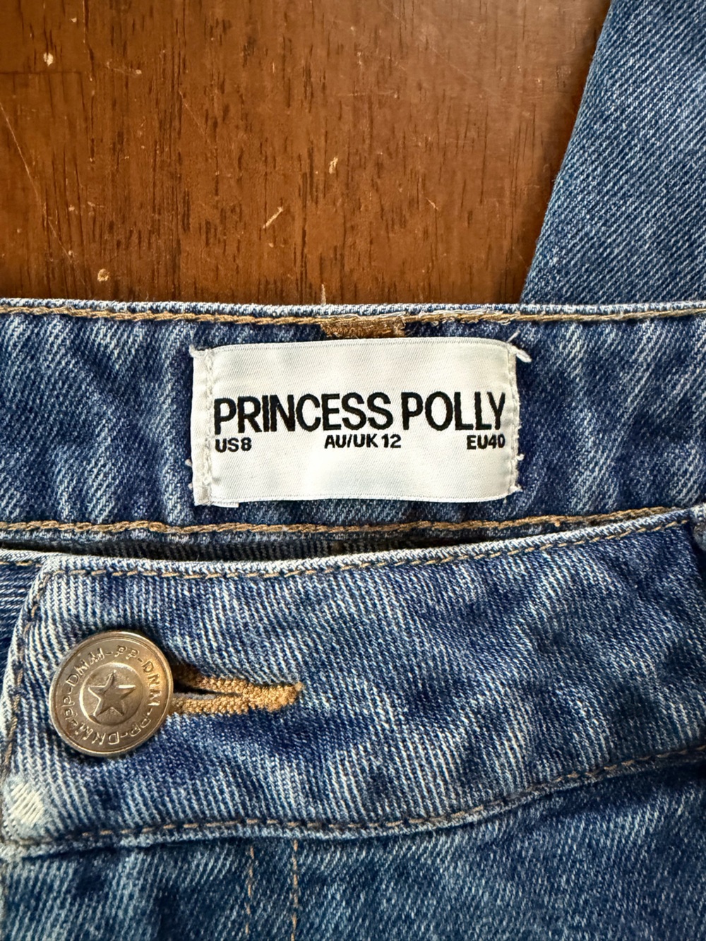 Princess Polly Wide Leg Jeans Sz 8
